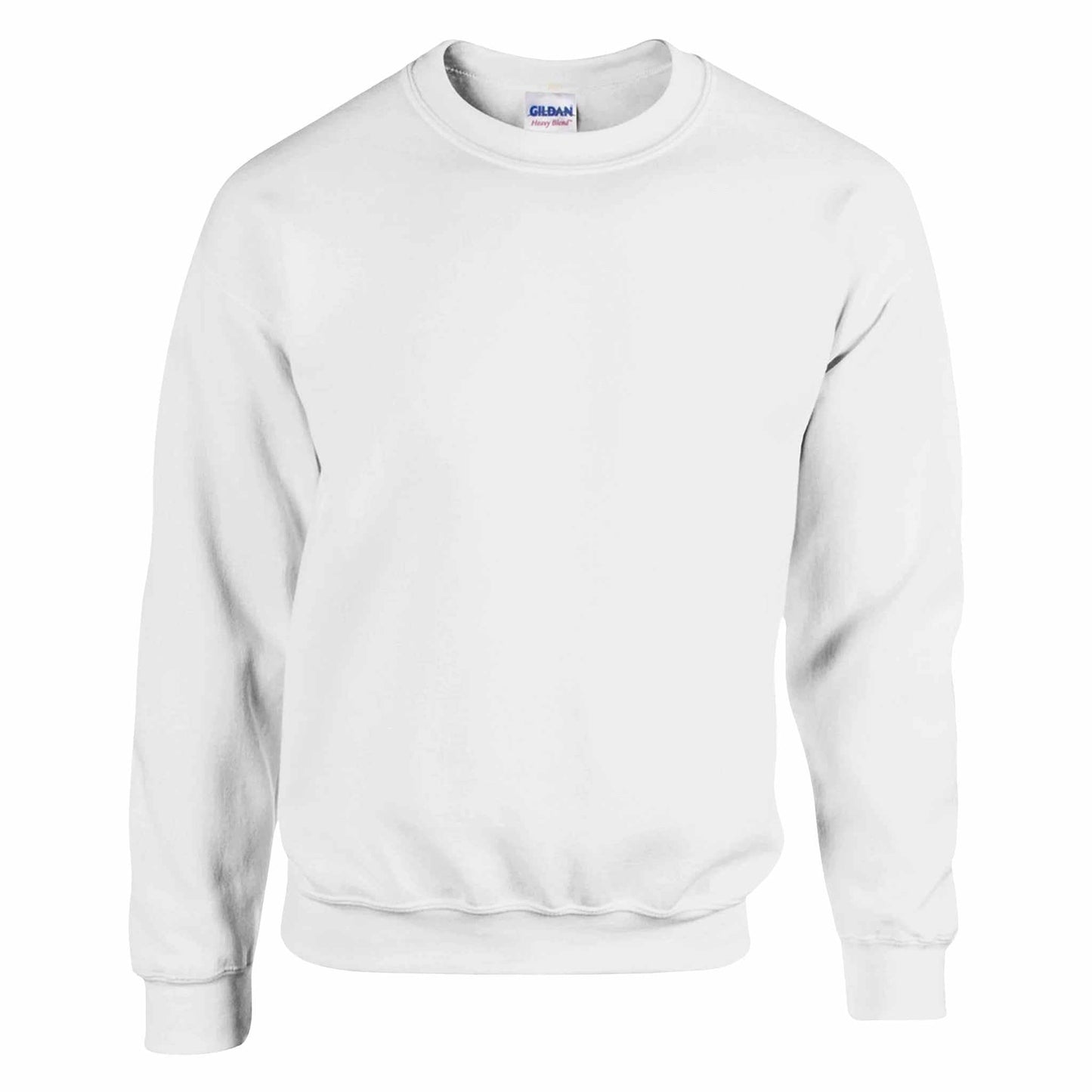 Boys Do Cry printed classic crewneck sweatshirt in white, 50% cotton and 50% polyester blend, classic fit, soft feel.