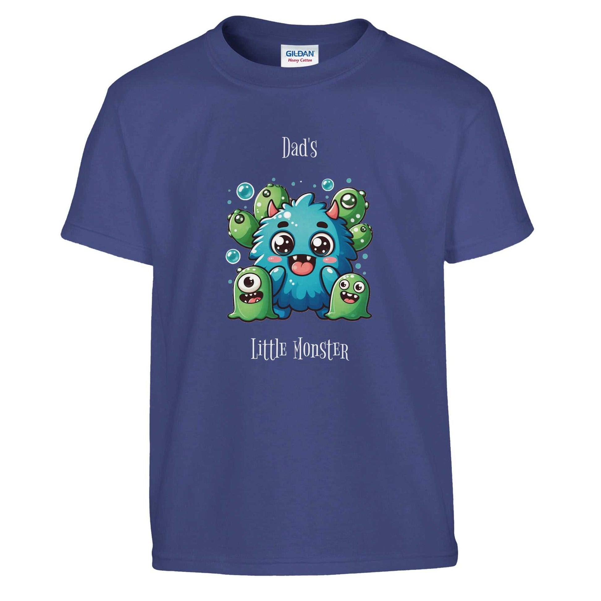 Monster Kids Crewneck T-shirt with playful design and durable cotton fabric.