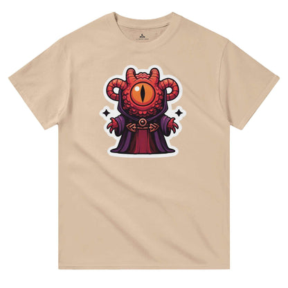 Mindflayer Men's Crewneck T-shirt with unique design, heavyweight 100% cotton, classic fit for casual wear.