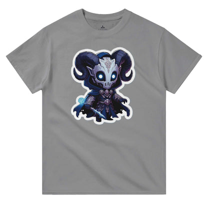 Voidwalker Women's Crewneck T-shirt with graphic design on front, made of 100% cotton, durable and comfortable for casual wear.