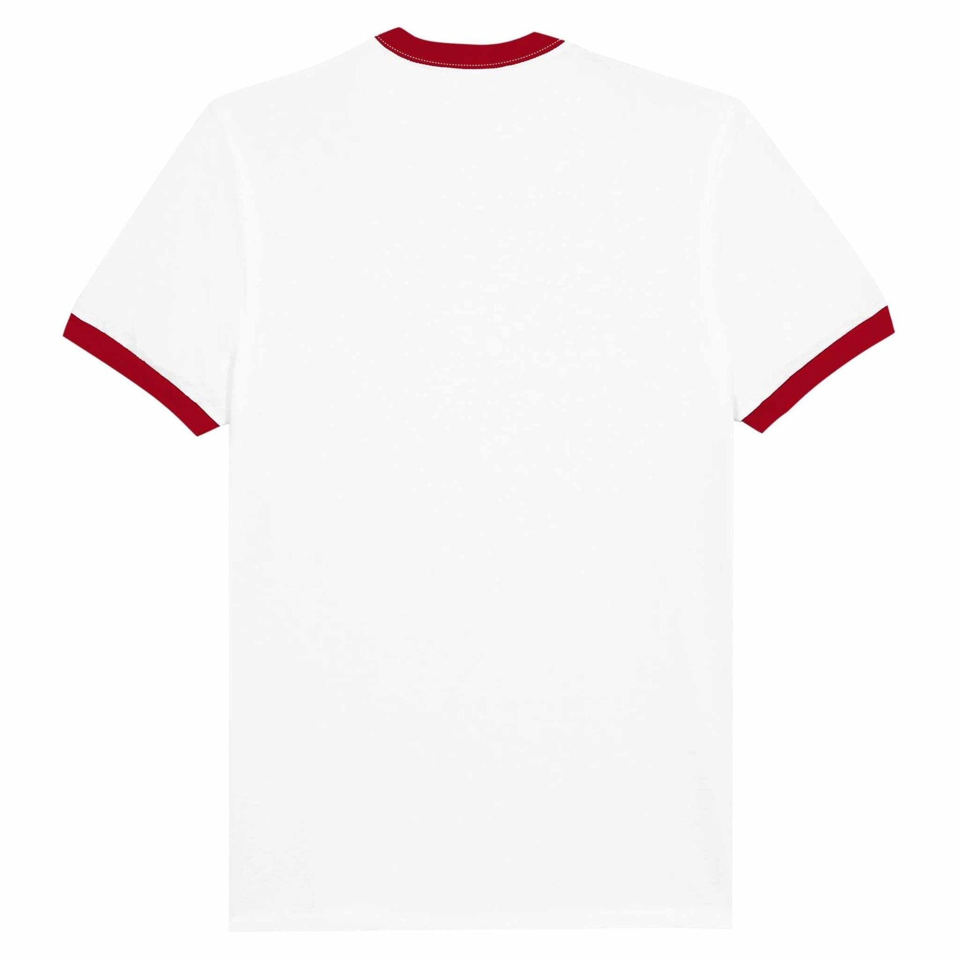 Gelatinous Cube Ringer T-shirt with contrast neck and sleeves, stylish fit.