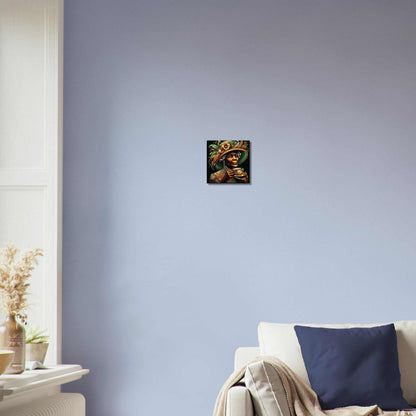 Tea time Canvas print on wall with immersive texture and timeless beauty.